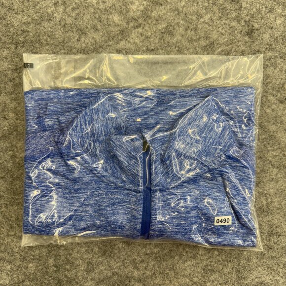 Nike Running Dri-Fit Women's Top Activewear Workout, 1/4 Zip, Blue, Size S - Picture 12 of 12